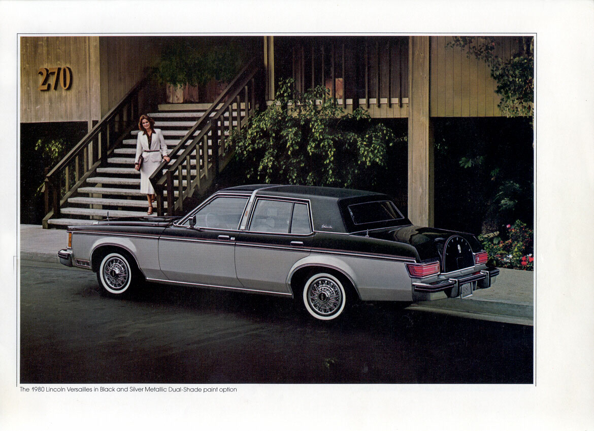 1980 Lincoln Versailles Brochure Page 10